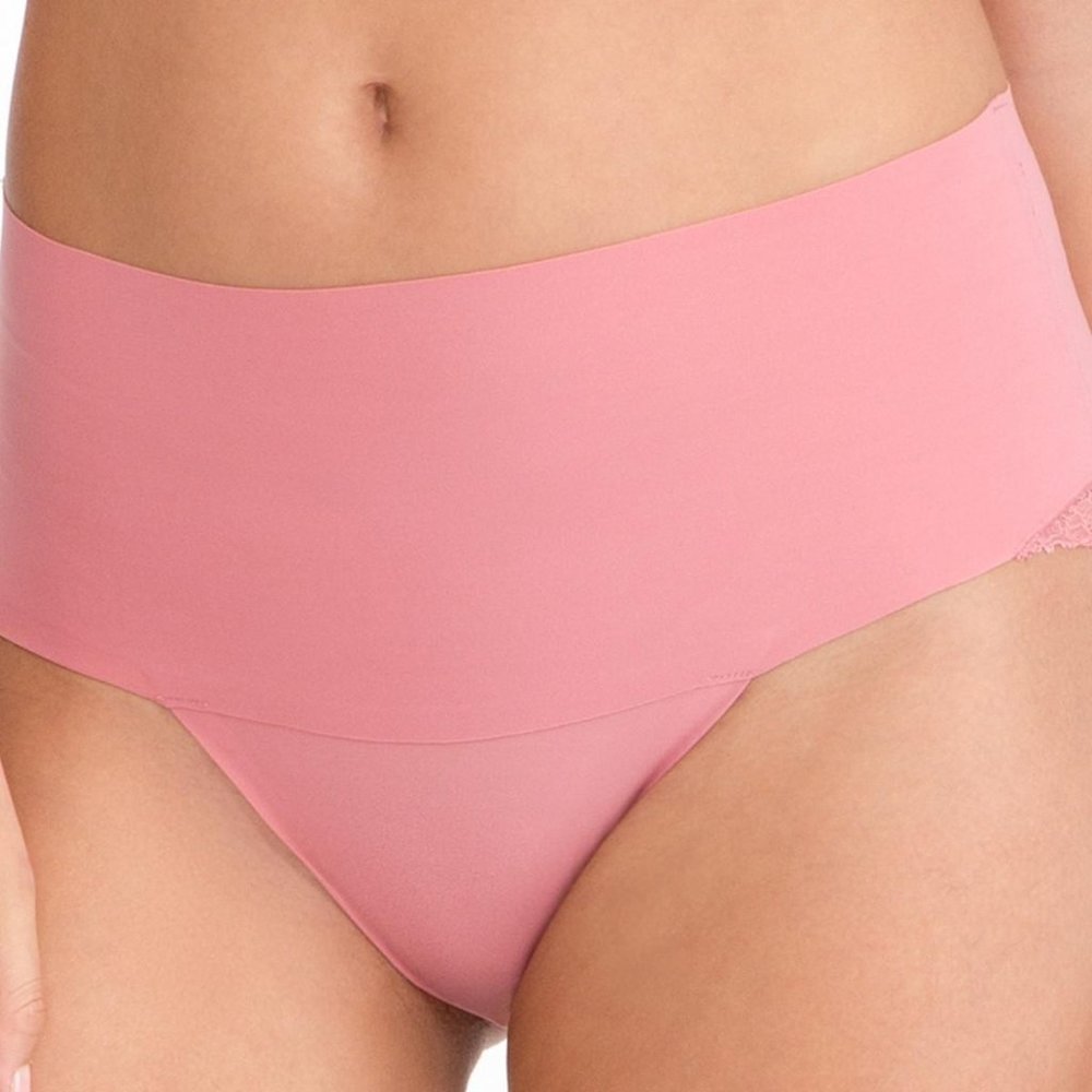 Spanx Undie-tectable Lace Cheeky Dark Blush